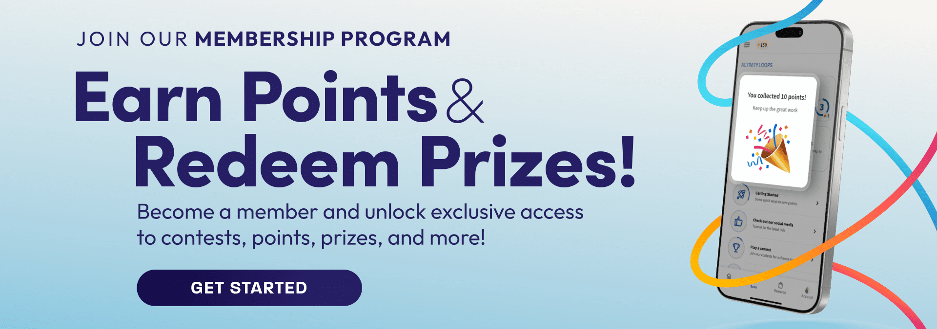 Rewards program points and prizes promotional graphic | Bright Orthodontics in Oshkosh, WI